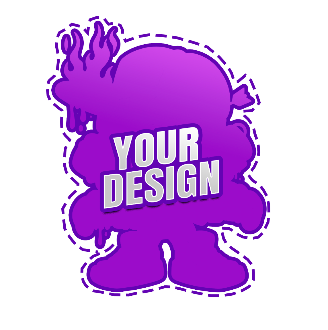 Custom Shape Stickers